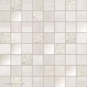 Плитка Ibero мозаика 30x30 Mos. Sospiro White матовая