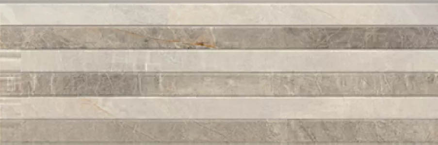 Плитка облицовочная Porcelanite Dos 30x90 Rev. 9520 Gris rect. relieve матовая