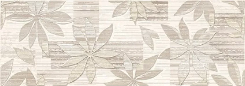 Плитка декор Керлайф 25x71 Декор STRATO PATCHWORK CREMA матовая