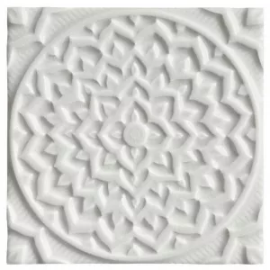 Плитка Adex декор 15x15 Earth Relieve Mandala Cosmos Gray ADEH4013