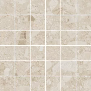 Плитка Arcana Black&cream Cream Mosaic Beach 30x30 ARC_8238