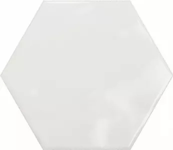 Плитка настенная Ceramica Ribesalbes Geometry Hex White Glossy 17.3x15 PT03134