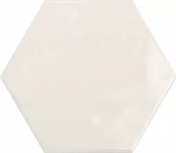 Плитка настенная Ceramica Ribesalbes Geometry Hex Ivory Glossy 17.3x15 PT03135