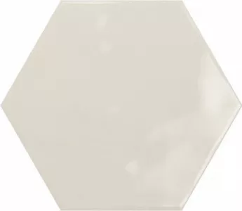 Плитка настенная Ceramica Ribesalbes Geometry Hex Creme Glossy 17.3x15 PT03137