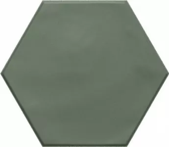 Плитка Керамогранит Ceramica Ribesalbes Geometry Hex Green Matt 17.3x15 PT03150