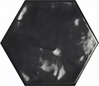 Плитка универсальная керамогранит Ecoceramic 20x24 EC.B.Chiara negro hex