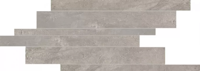 Плитка Rex Ceramiche 40x21 керамогранит ARDOISE GRIS NAT MOD LISTELLO SFALSATO матовая