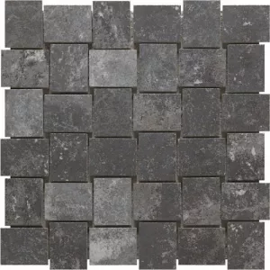 Плитка Мозаика Rondine London Charcoal Mosaico 30x30 J86027