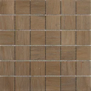 Плитка Dune 30x30 мозаика Madera Nogal матовый коричневый