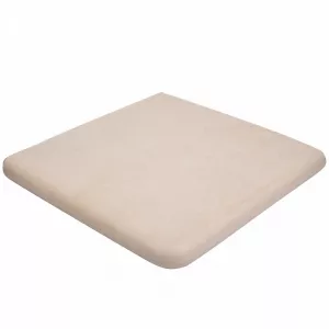 Плитка Exagres 33x33 ступень угловая Stone Cartabon Cream нескользящая