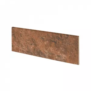 Плитка Exagres 25x9 плинтус Manhattan Rodapie Red нескользящая