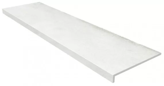 Плитка Ступень фронтальная Gres de Aragon 120x31.5 Urban Anti Slip Rect. Blanco противоскользящая