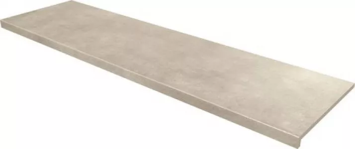 Плитка Ступень фронтальная Gres de Aragon 120x31.5 Urban Anti Slip Rect. Beige противоскользящая