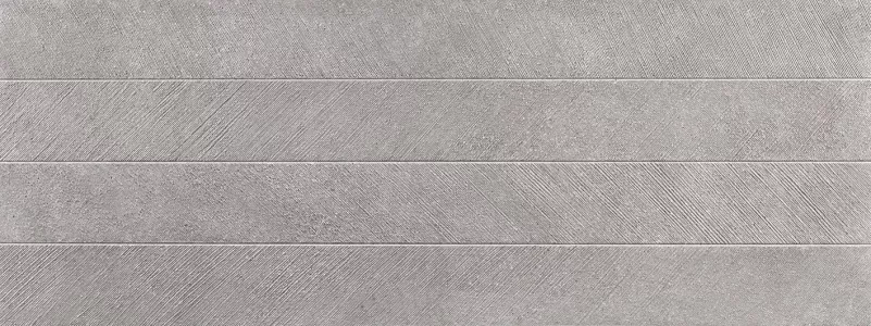 Плитка Porcelanosa 120x45 керамическая Bottega Acero Spiga матовый серый