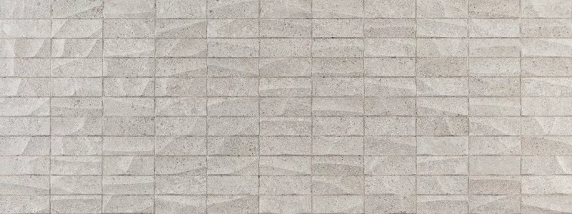 Плитка Porcelanosa 120x45 керамическая Prada Acero Mosaico матовый серый