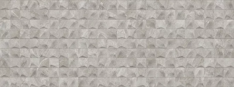 Плитка Porcelanosa 120x45 керамическая Indic Gris Nature Cubic матовый серый