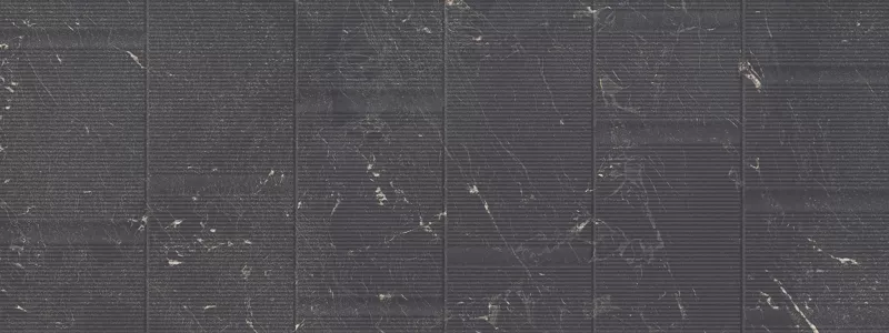 Плитка Porcelanosa 120x45 керамическая Brooklyn Marquina матовый черный