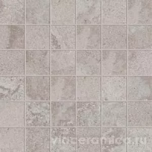 Плитка Abk 30x30 мозаика ALPES RAW MOS. QUADR. GREY матовая