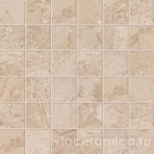 Плитка Abk 30x30 мозаика ALPES RAW MOS. QUADR. SAND матовая