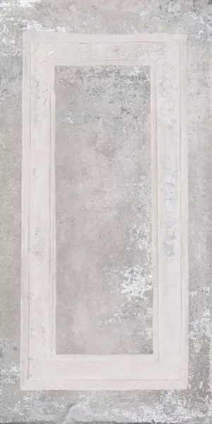 Плитка Abk 120x60 керамогранит GHOST BOISERIE GREY/IVORY RET матовая