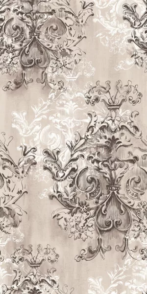 Плитка Ariana 120x60 CANVAS ARABESQUE BEIGE RETT матовая