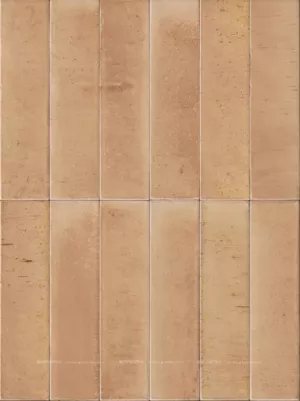 Плитка керамогранит Marazzi Modernista Rosa Lux MA9Q 24x6 глянцевая