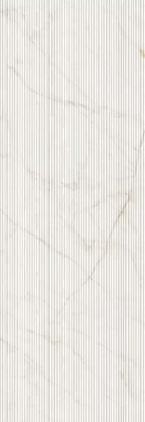 Плитка керамогранит Marazzi Magnifica Calacatta Gold Struttura Mikado 3D Rett. M5SZ 180x60 матовая