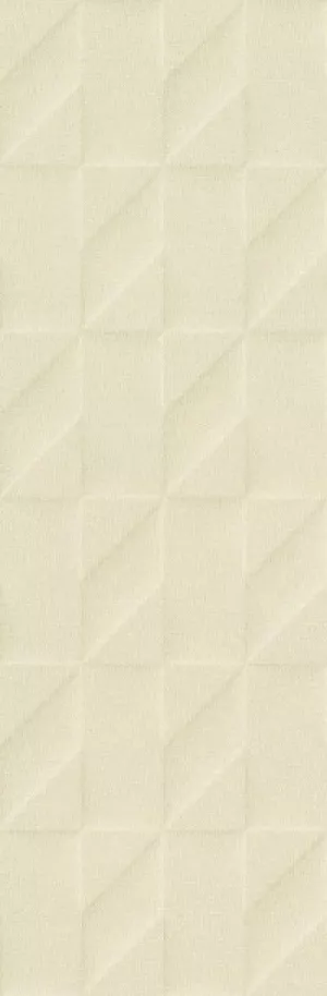 Плитка Marazzi Outfit Ivory Struttura Tetris 3D M12E 76x25 матовая