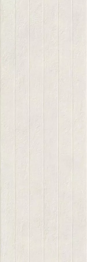 Плитка Marazzi Alchimia White Struttura Wabi 3D M184 180x60 матовая