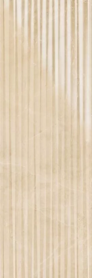 Плитка Marazzi Evolutionmarble Golden Cream Strutt. Infinity 3D rett. M0TT 98x33 глянцевая