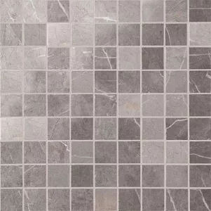 Плитка мозаика Marazzi Evolutionmarble Mosaico Grey MH44 30x30 матовая