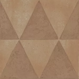 Плитка Marazzi Artcraft Керамогранит Coccio Decoro Triangoli 20x20 матовая