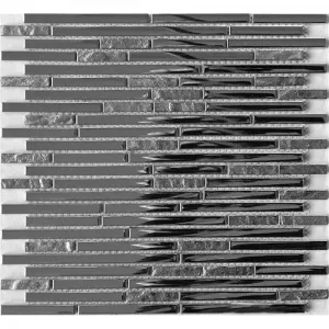 Плитка Мозаика 30x30 Mosavit Lluvia Inox