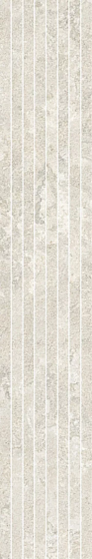 Плитка Italgraniti Dorset Listello Tratto Bianco Naturale 6mm 120x20 DR01LT