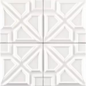 Плитка Ceramiche Grazia настенная 13x13 Formelle Milano Bianco MILA1