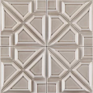 Плитка Ceramiche Grazia настенная 13x13 Formelle Milano Greige MILA2