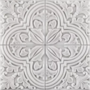 Плитка Ceramiche Grazia настенная 13x13 Formelle Algarve Argento ALGA5