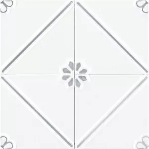 Плитка Ceramiche Grazia настенная 13x13 Formelle Anversa Argento ANV5