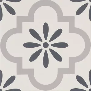 Плитка Ceramiche Grazia керамогранит 20x20 Shades Of Art Giralda Gravel-Charcoal GIRAP65