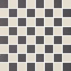 Плитка Мозаика Ceramiche Grazia Retro Mosaico Coal-Moon 30x30 MOR12