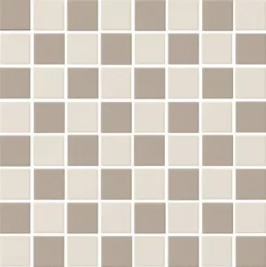 Плитка Мозаика Ceramiche Grazia Retro Mosaico Taupe-Moon 30x30 NMOR15