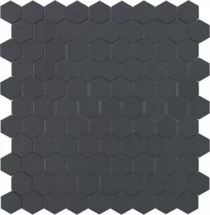 Плитка Vidrepur 32x31 стеклянная мозаика Hexagon Nordic № 908 матовая