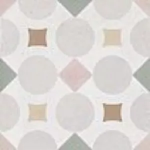 Плитка 22.3x22.3 Harmony Patterns Pink Geometric//9