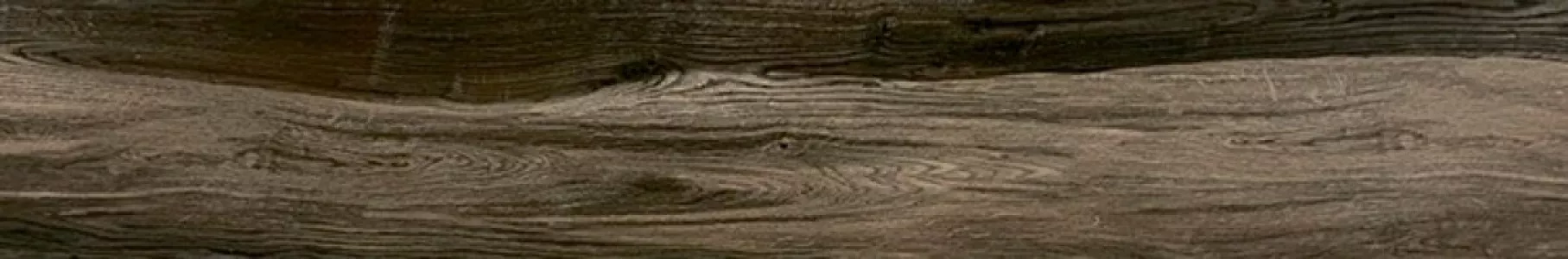 Плитка для пола керамогранит ITC 120x20 DRIFT Wood Brown Carving карвинг