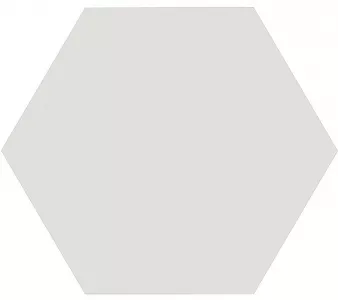 Плитка для пола керамогранит ITT Ceramic 27x23 Hexa White матовая