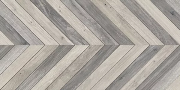 Плитка Керамогранит 60x120 Goldis Tile Alder Decor Gray Matt матовая