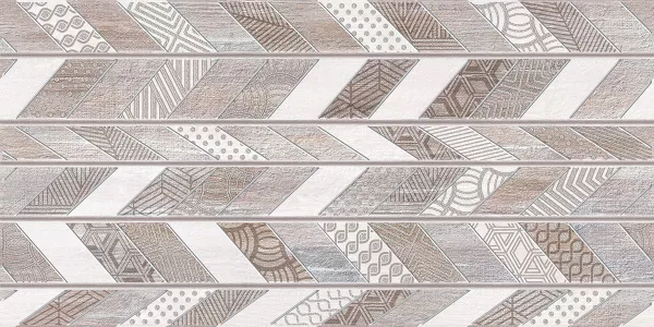 Плитка декор Azori 32x63 Декор SHABBY CHEVRON 6 шт 1с