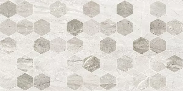 Плитка Голден Тайл 60x30 Marmo Milano настенная Hexagon глянцевая