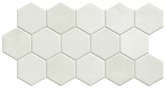 Плитка Realonda керамогранит White Hex 51x26 матовая