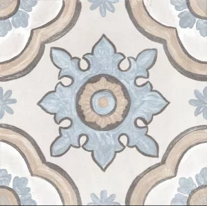 Плитка Керамогранит 20x20 Cifre Ceramica Adobe Decor Basma Ivory гладкая матовая разноцветный